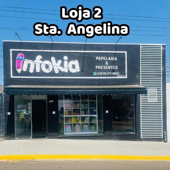 Fachada da loja Santa Angelina